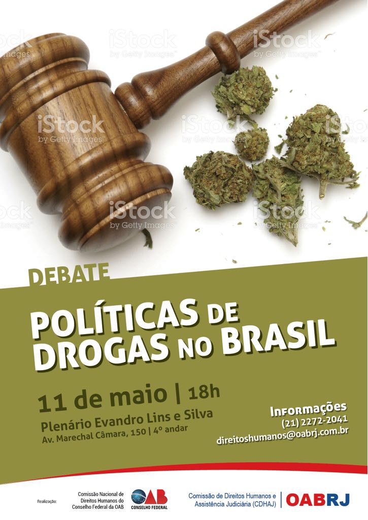 OAB promove debate sobre Política de drogas no Brasil