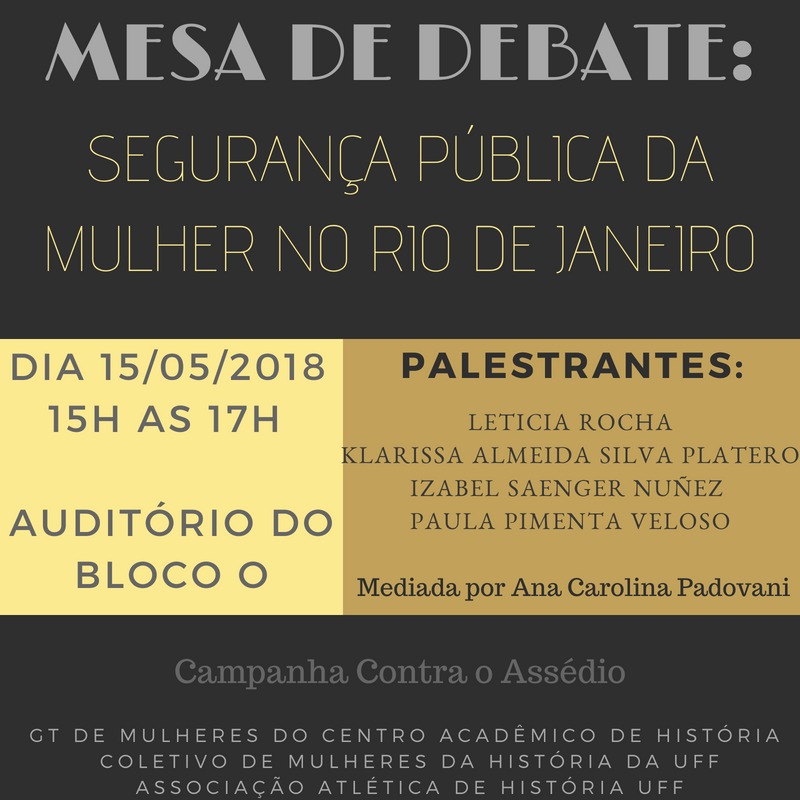 SEGURANÇA PÚBLICA DA MULHER NO RIO DE JANEIRO