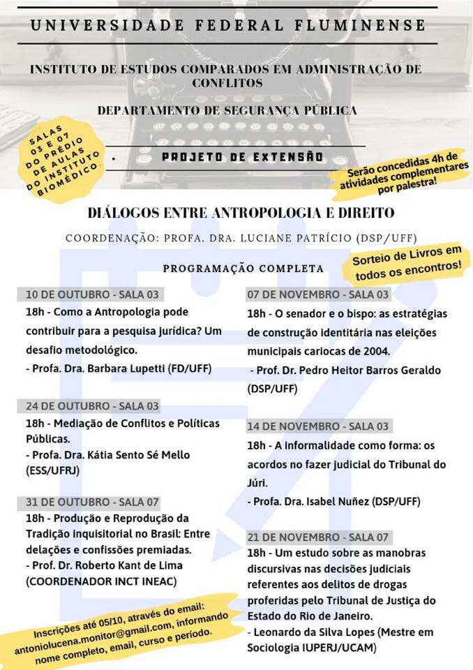 DIÁLOGOS ENTRE ANTROPOLOGIA E DIREITO