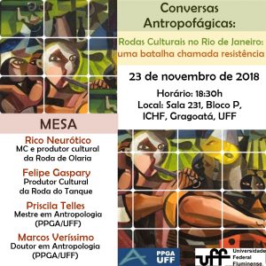 “Conversas Antropofágicas”: Rodas Culturais no Rio de Janeiro: uma batalha chamada resistência