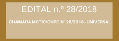 Pesquisadores do INEAC são selecionados na Chamada MCTIC/CNPq Nº 28/2018 – Universal