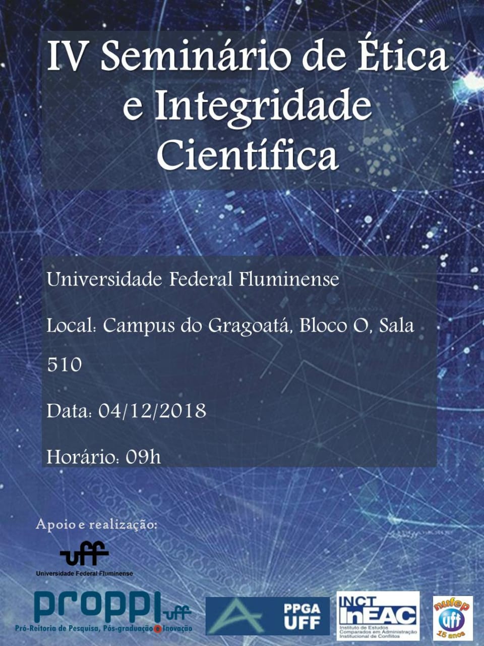 Seminário de Integridade Científica e Ética