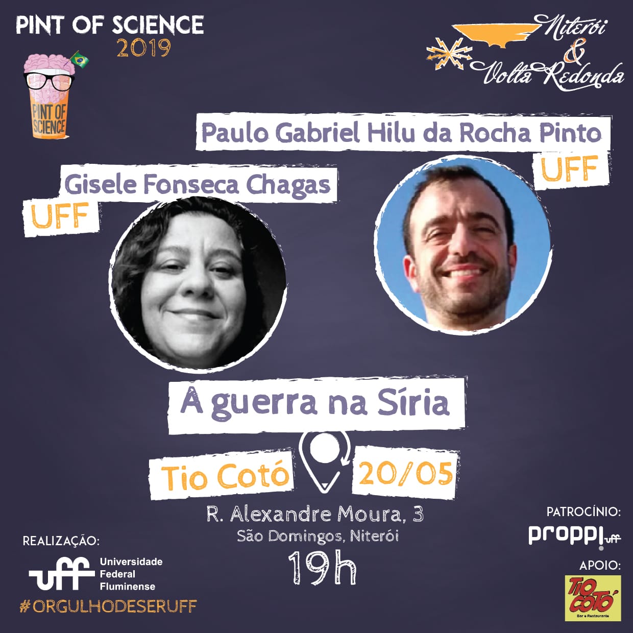 A guerra na Síria – Pint of Science em Niterói