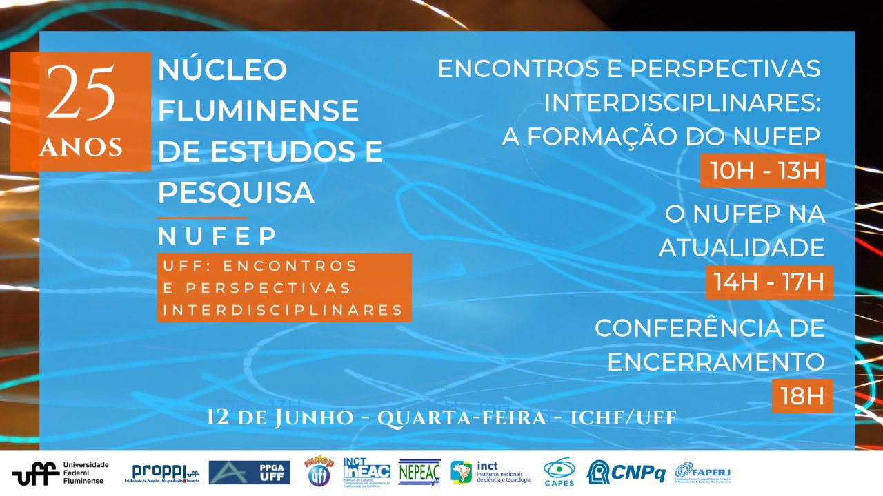 SEMINÁRIO DE 25 ANOS DO NUFEP/UFF
