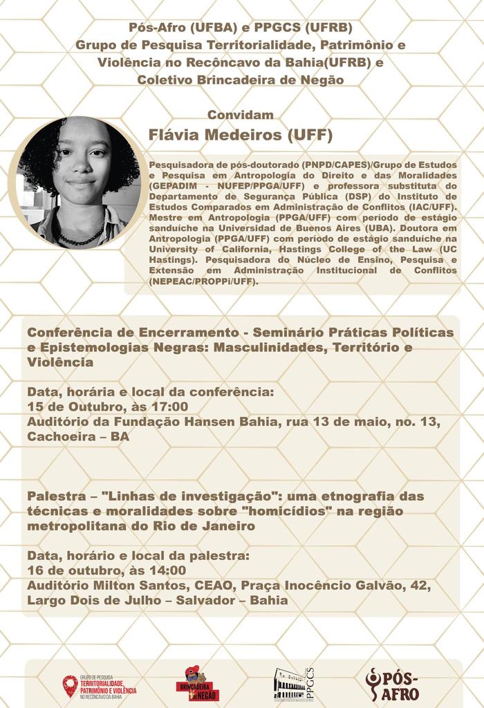 Práticas políticas e epistemologias negras: masculinidade, território e violência