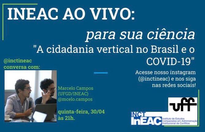 A CIDADANIA VERTICAL NO BRASIL E O COVID-19