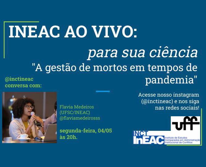 PARA SUA CIÊNCIA: A GESTÃO DOS MORTOS EM TEMPOS DE PANDEMIA