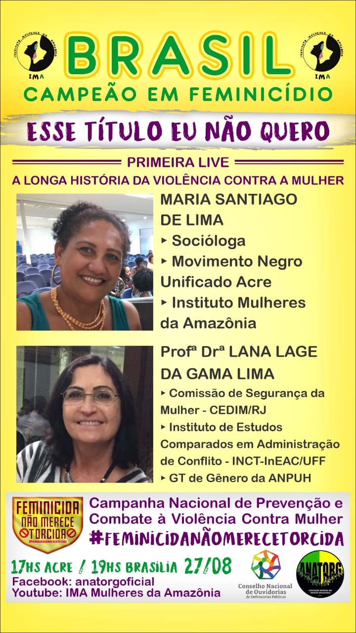 LIVE: “A longa história da violência contra a mulher”