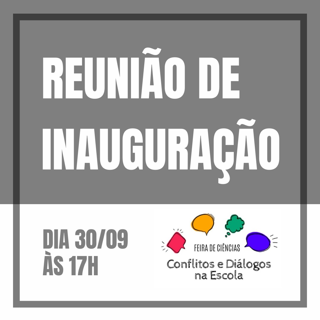 Feira de ciências conflitos e diálogo na escola