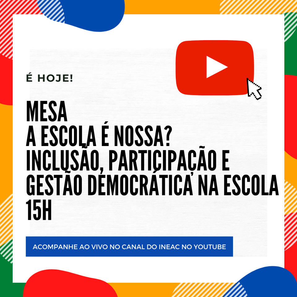 Feira de Ciências: “A escola é nossa? Inclusão, participação e gestão democrática na escola: como expressar nossas vozes?”