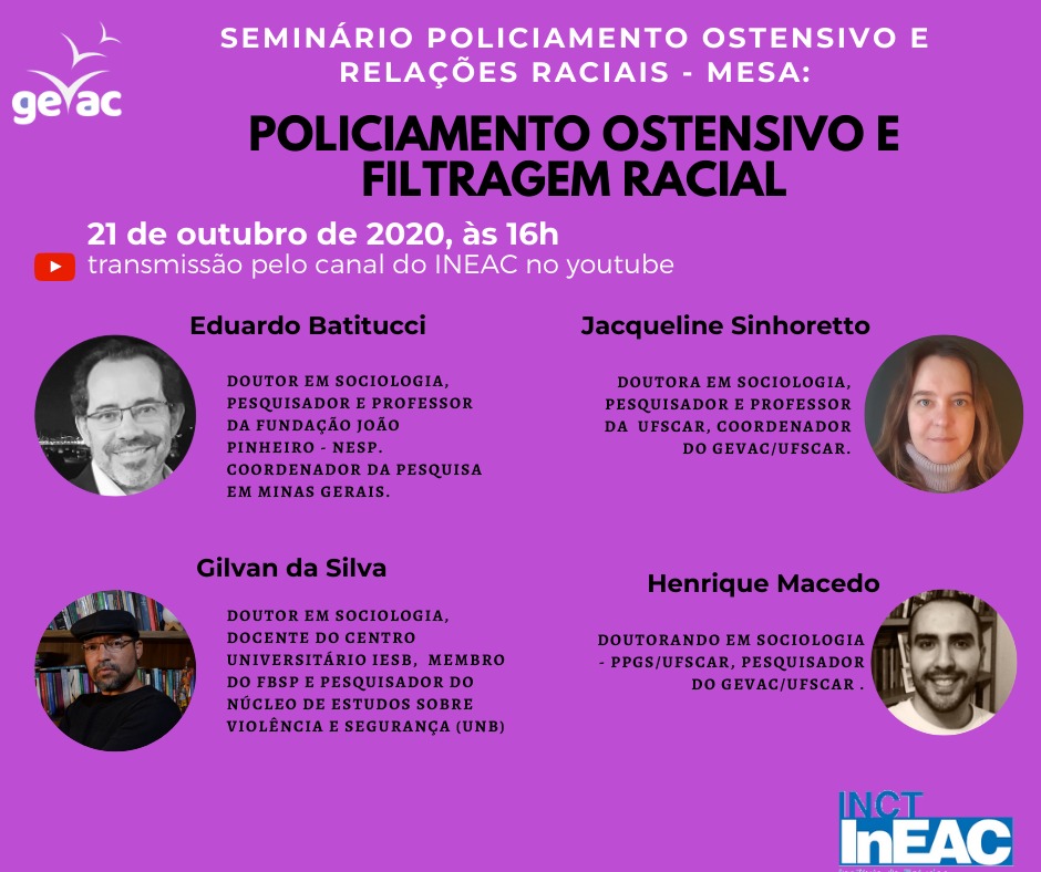 Seminário Policiamento Ostensivo e Relações Raciais