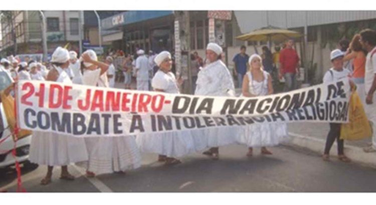 Calendário de eventos pelo dia Nacional de Combate à Intolerância Religiosa
