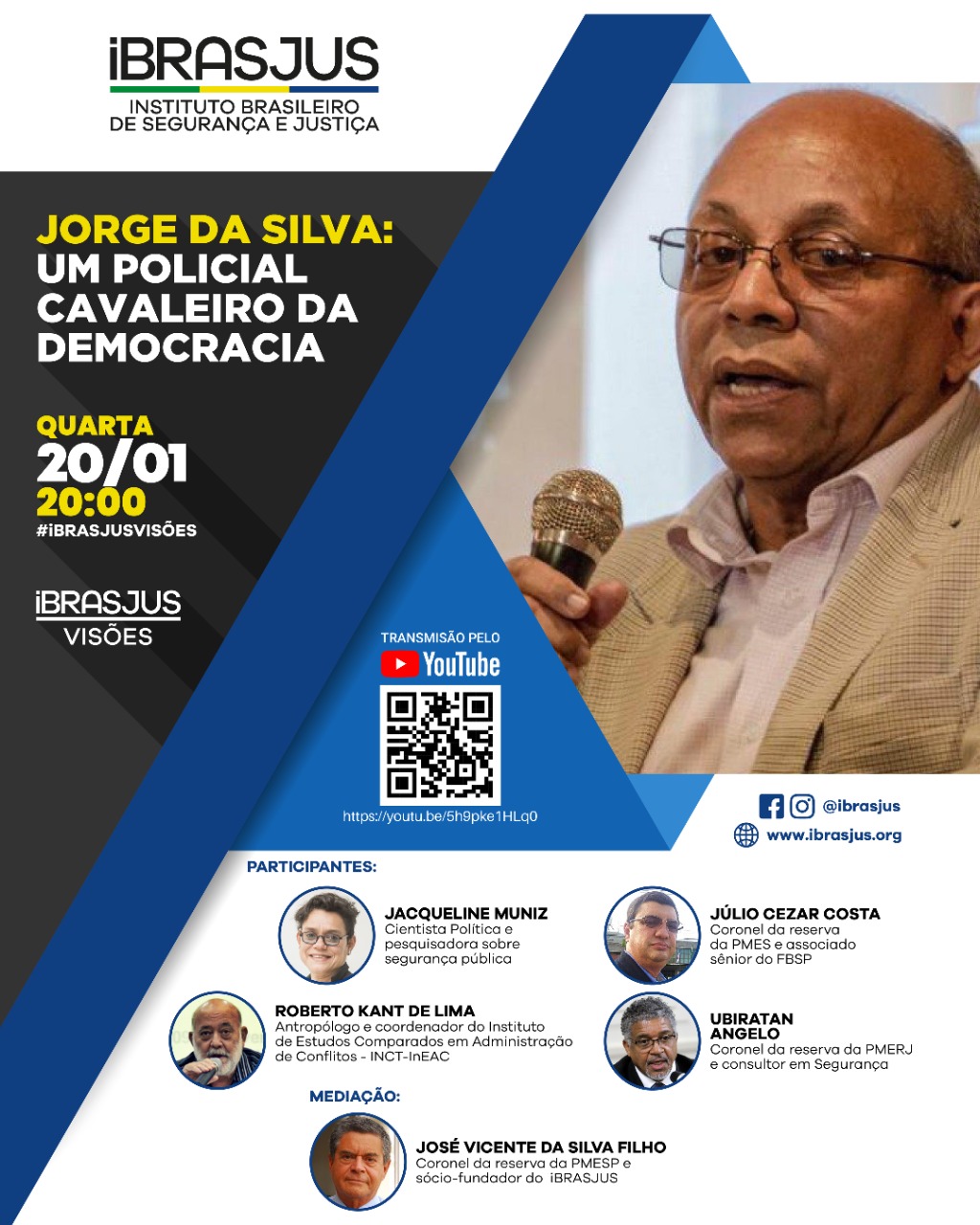 JORGE DA SILVA – UM POLICIAL CAVALEIRO DA DEMOCRACIA