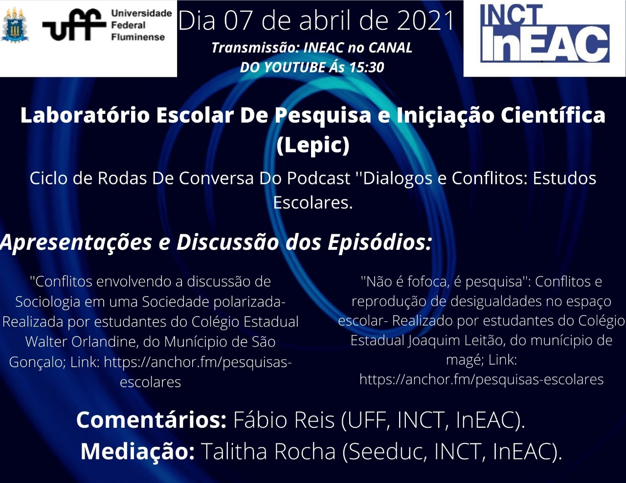 DIÁLOGOS E CONFLITOS: Estudos escolares