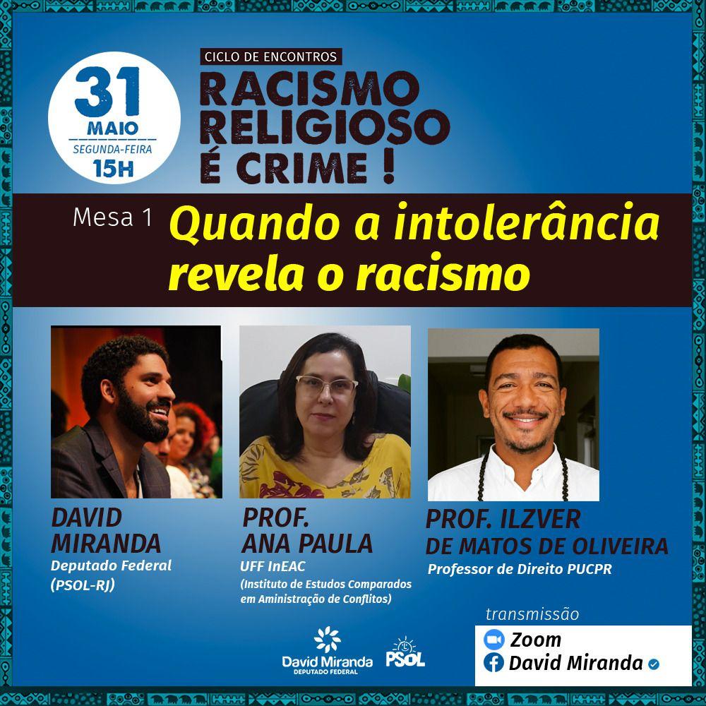 “Quando a intolerância revela o racismo”