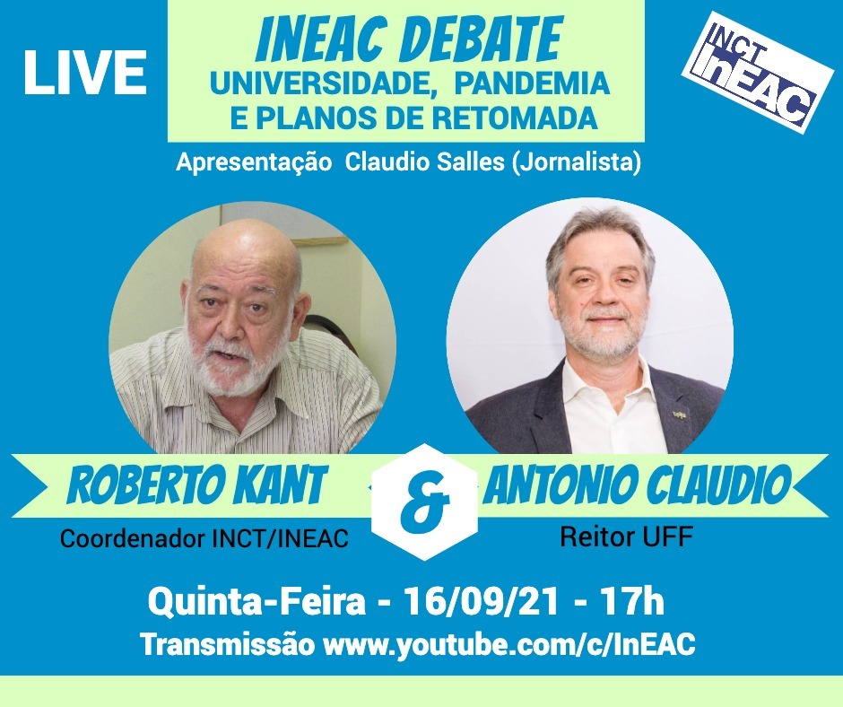 InEAC DEBATE: Universidade, pandemia e planos de retomada