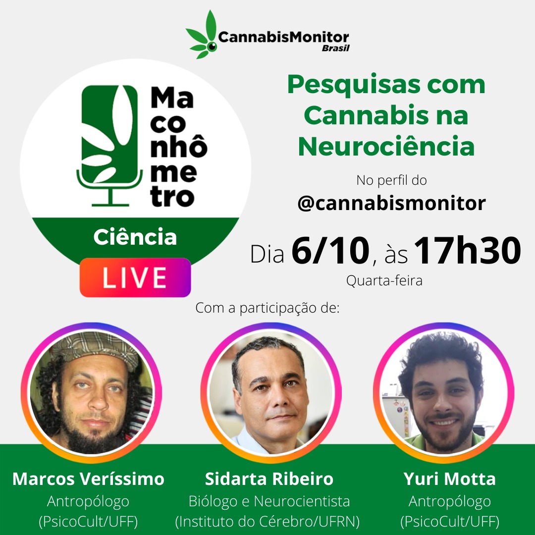 PESQUISAS COM CANNABIS NA NEUROCIÊNCIA – MACONHÔMETRO 05/10