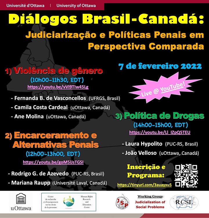 Diálogos Brasil-Canadá: Judiciarização e Políticas Penais em Perspectiva Comparada