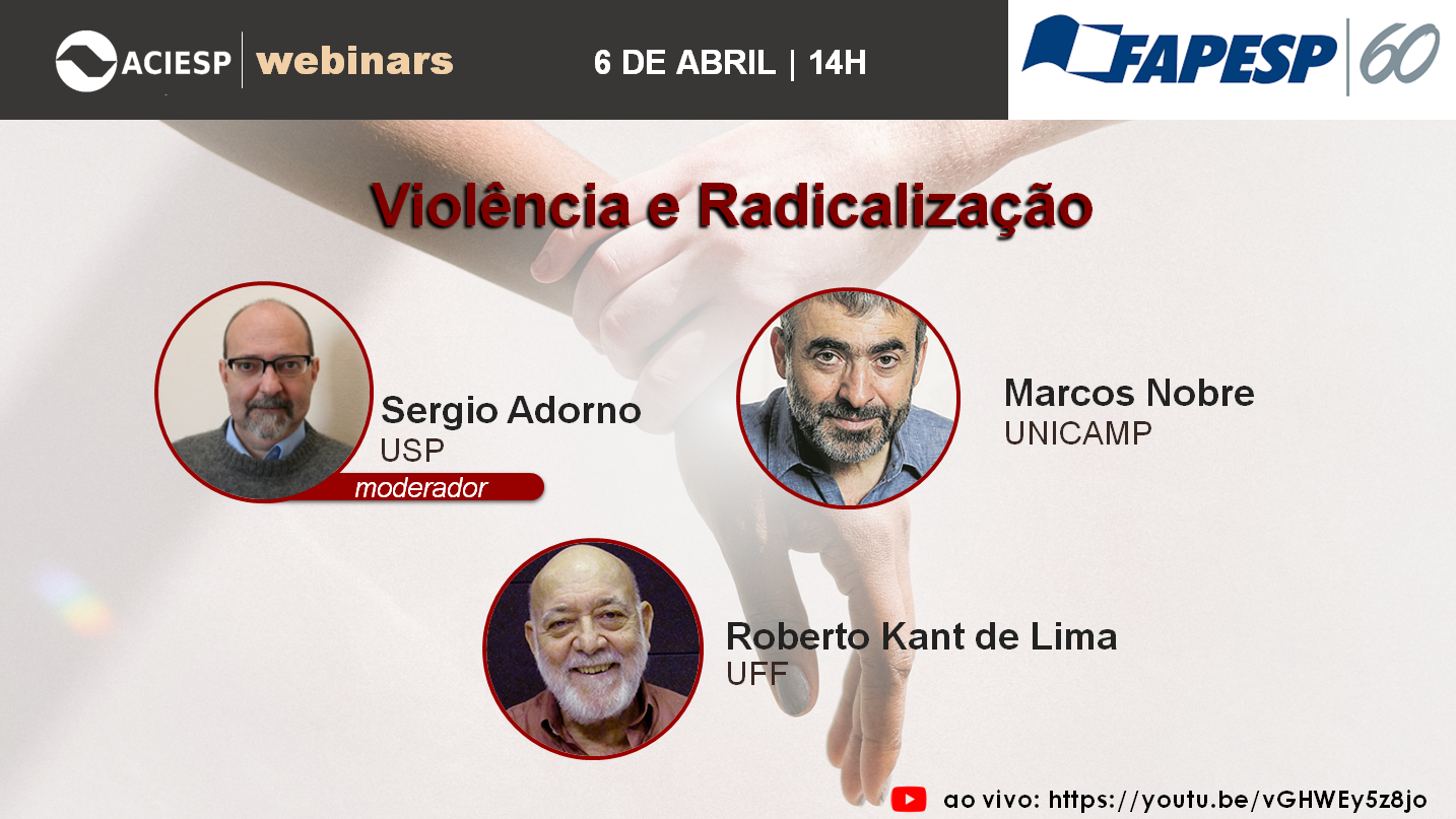 Webinar ACIESP: “Violência e Radicalização”