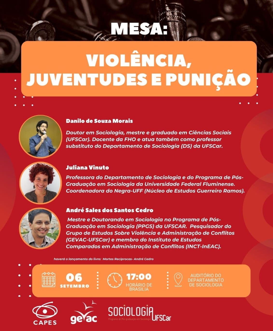 “Violência, Juventudes e Punição”