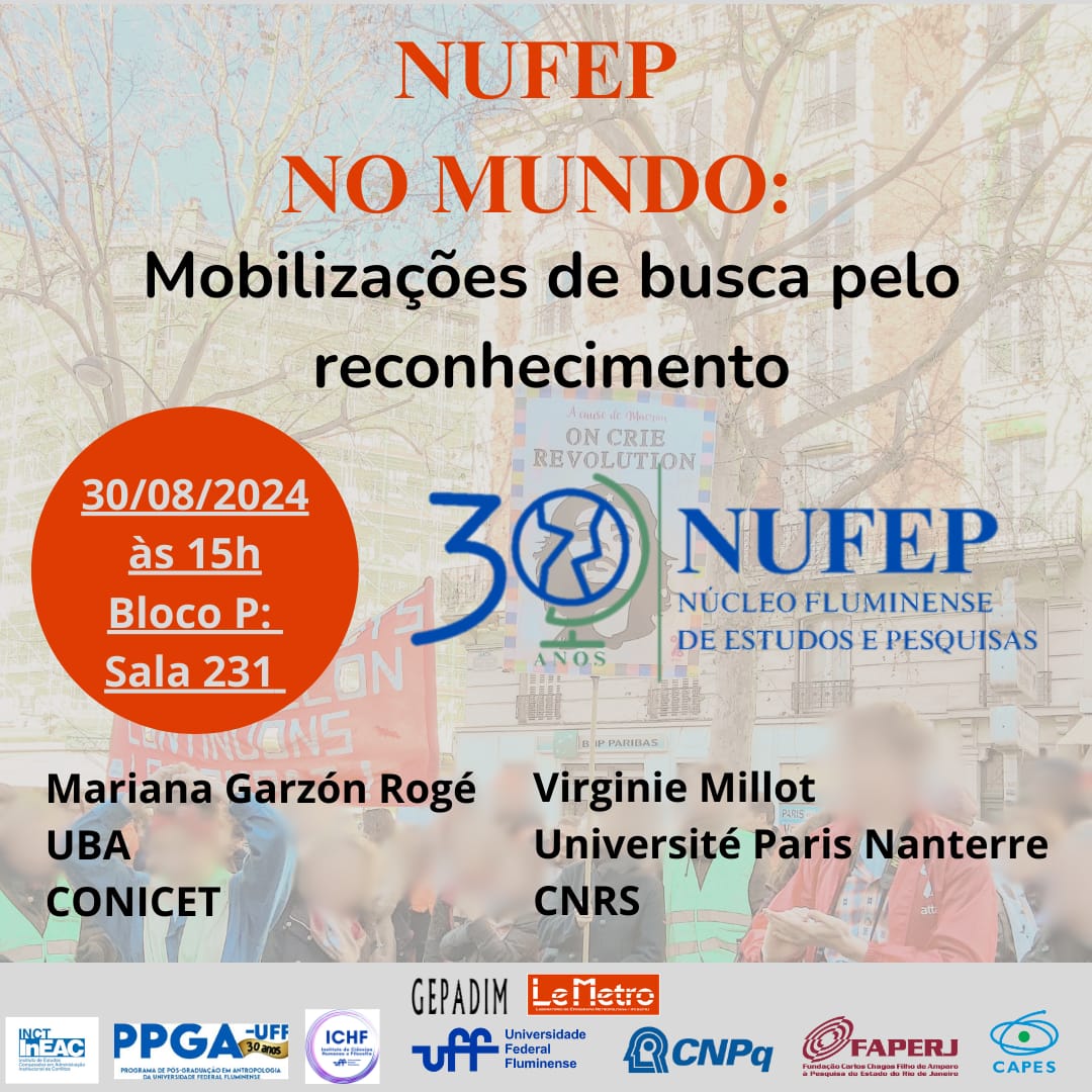 NUFEP no Mundo: Mobilizações de Busca pelo Reconhecimento