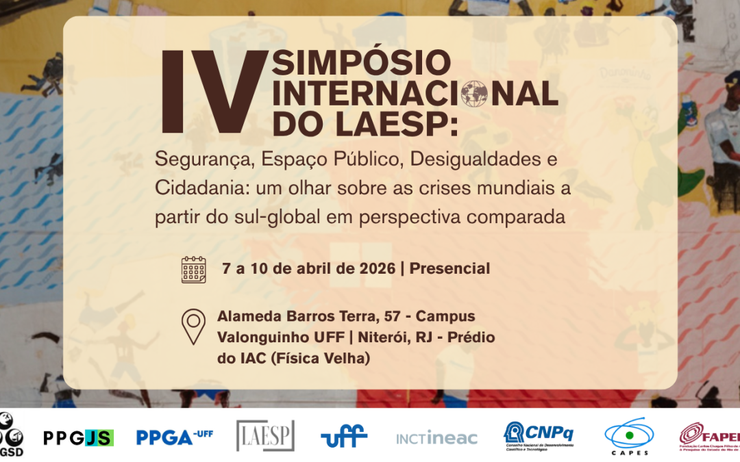 IV Simpósio Internacional do LAESP está chegando: o evento acontece no início de abril