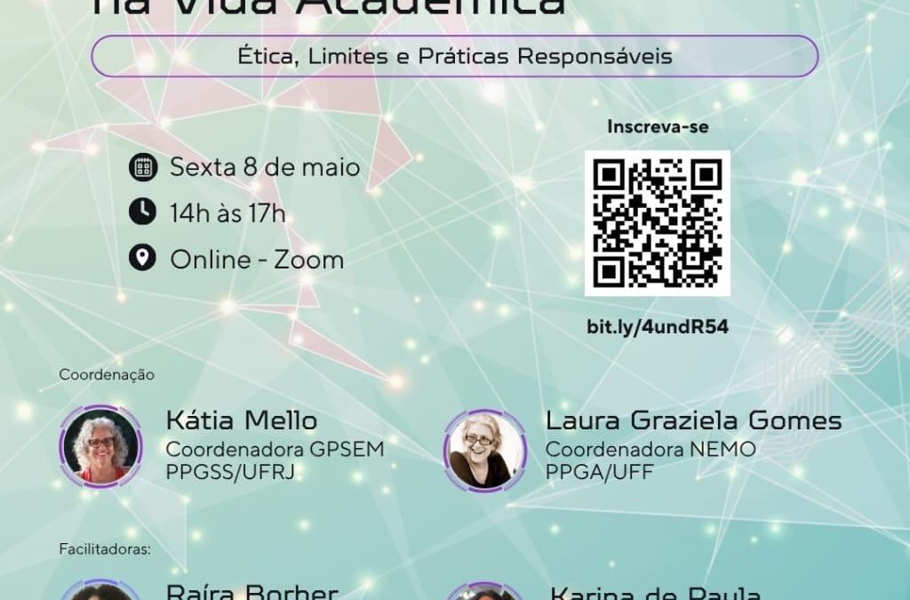 Pesquisadoras do InEAC realizam oficina sobre o uso de inteligência artificial na produção acadêmica