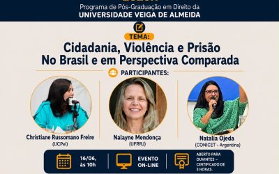 O ciclo Seminários Justiça e Cidadania: Cátedra Roberto Kant de Lima continua com a programação no mês de junho