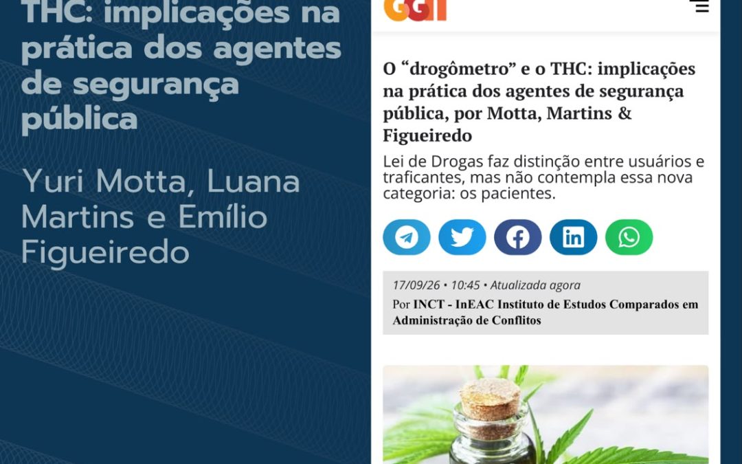 O que muda com a implementação do chamado “drogômetro” nas abordagens de fiscalização de condutores?