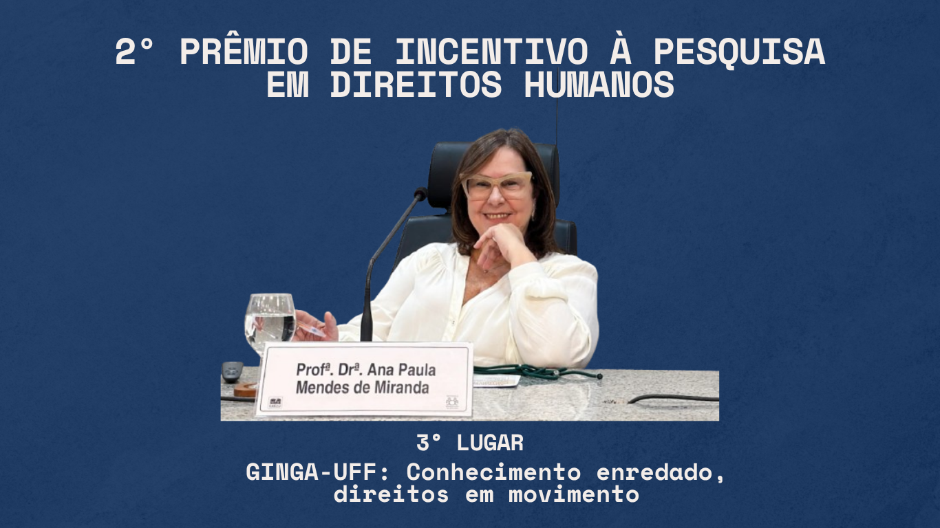 2º Prêmio de Incentivo à Pesquisa em Direitos Humanos